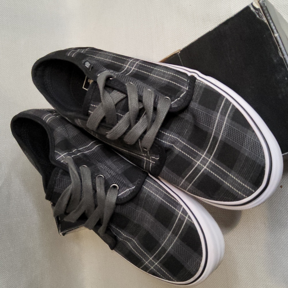 Vans 106 vulcanized scozia plaid 9.5 11